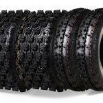WANDA ATV Race Tire P348 Bias 55 Rim GNRC-0