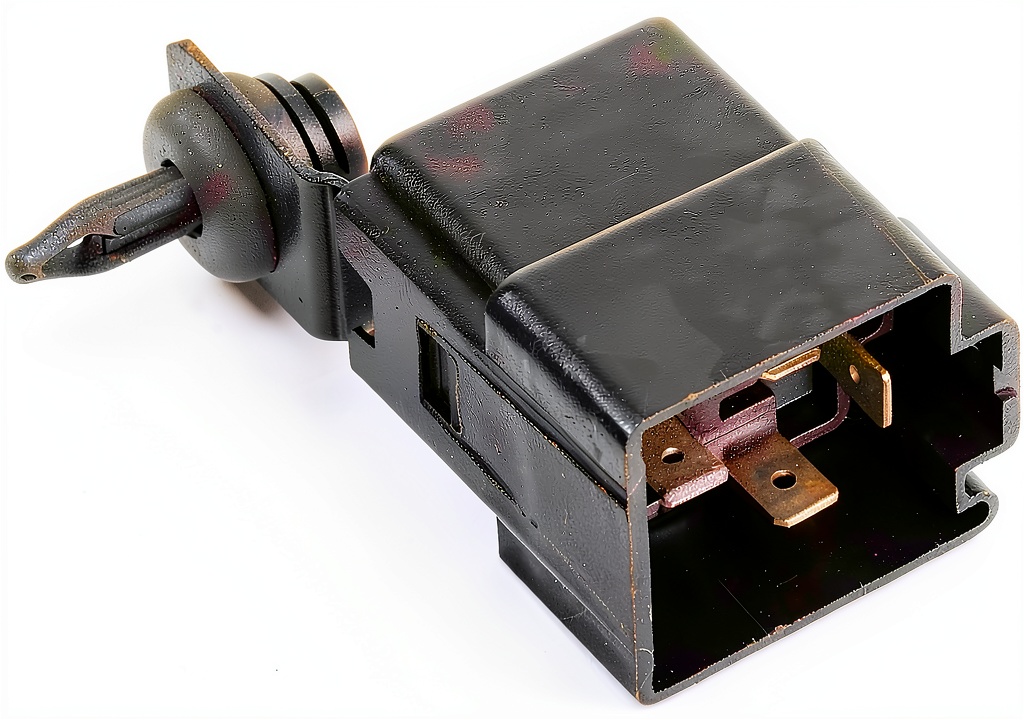 Installing Standard Motor Products Relay RY-124 Screw Type on a wooden workbench