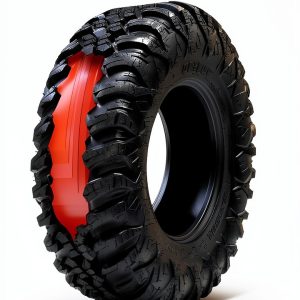 Ocelot Aurora 25x10R-12 ATV UTV Tires Steel Belted-0