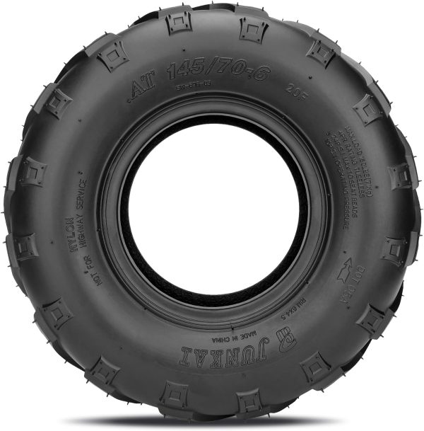 WNOOENG 145 70 6 ATV Quad Tires Universal Fit-7