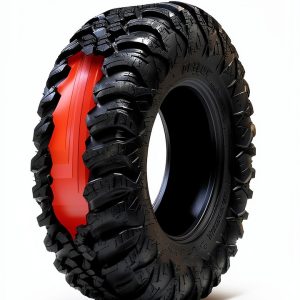 Ocelot Aurora 25x8R-12 ATV UTV Tires Steel Belted-0