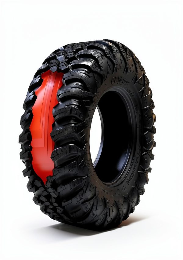 Ocelot Aurora 25x8R-12 ATV UTV Tires Steel Belted-0
