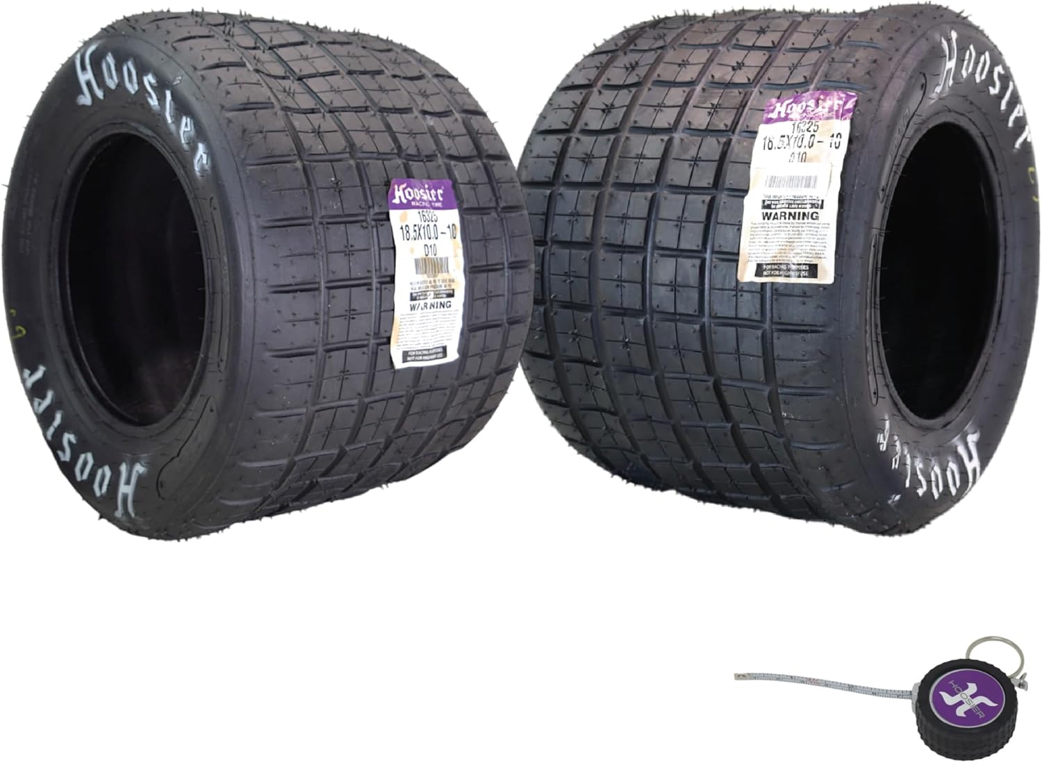 Hoosier ATV Flat Track Tires on a racing track