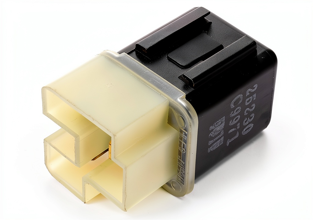 Installing Auto Extra Standard Motor Products Relay on a wooden workbench