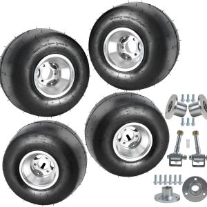WPHMOTO ATV Tubeless Tire 5in Heavy Duty Front Rear-0