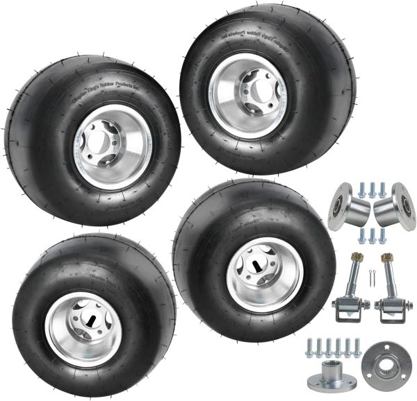 WPHMOTO ATV Tubeless Tire 5in Heavy Duty Front Rear-0