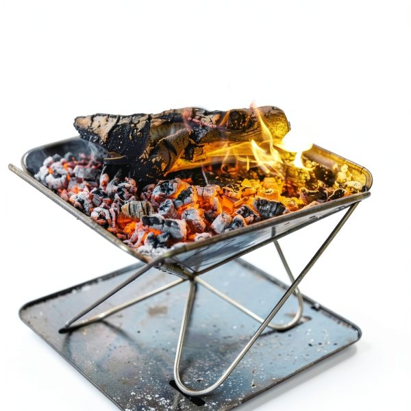 Snow Peak Takibi Fire & Grill Stainless Steel Foldable 5-Piece Set-2