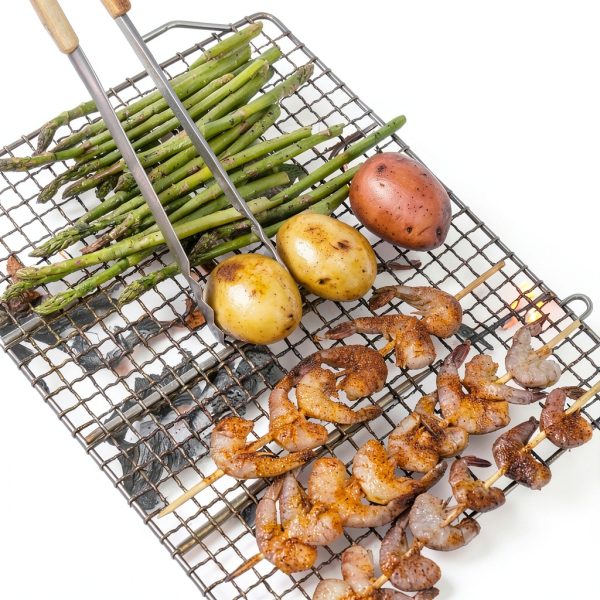 Snow Peak Takibi Fire & Grill Stainless Steel Foldable 5-Piece Set-5