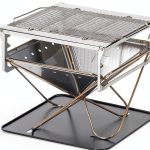 Snow Peak Takibi Fire & Grill Stainless Steel Foldable 5-Piece Set-0