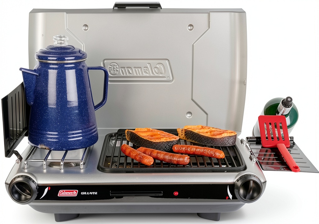 Product front view showing all components