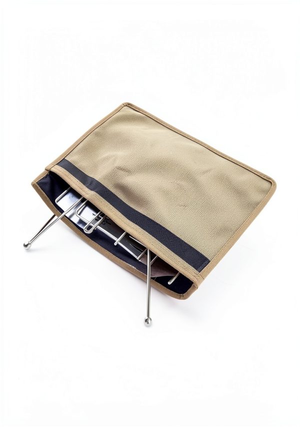 CampingMoon Solo Grill A4 Stainless Steel Portable Camp Kitchen Grill-5