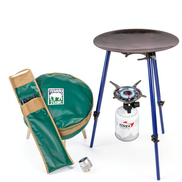 Skottle Grill Kit by TEMBOTUSK Adjustable Height 18‑Inch Outdoor-1