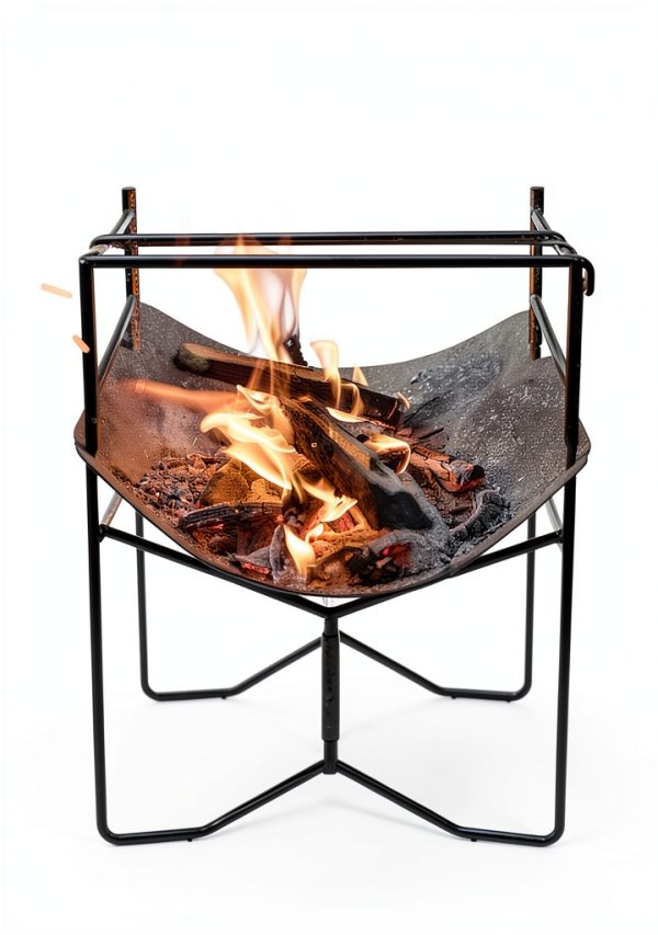 CampingMoon Solo Grill A4 Stainless Steel Portable Camp Kitchen Grill-1