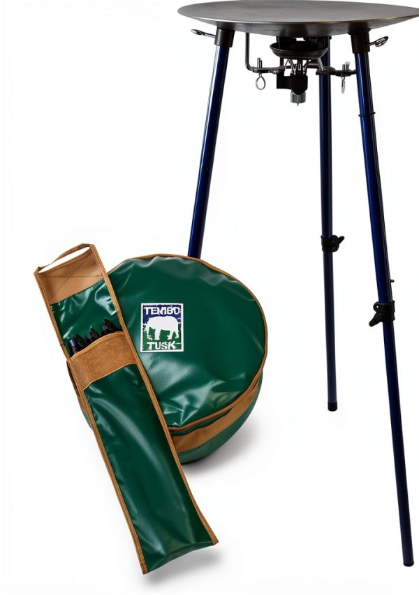 Skottle Grill Kit by TEMBOTUSK Adjustable Height 18‑Inch Outdoor-0