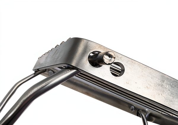 TreGoo Ultralight Camp Grill 304 Steel Weave Mesh Foldable Legs-2