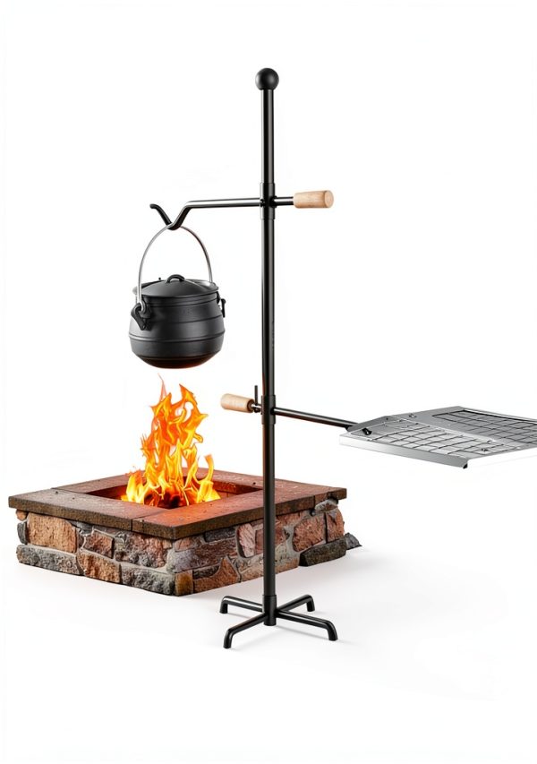 Campfire Grill Grate by Mr IRONSTONE – Heavy Duty Stainless Steel-2