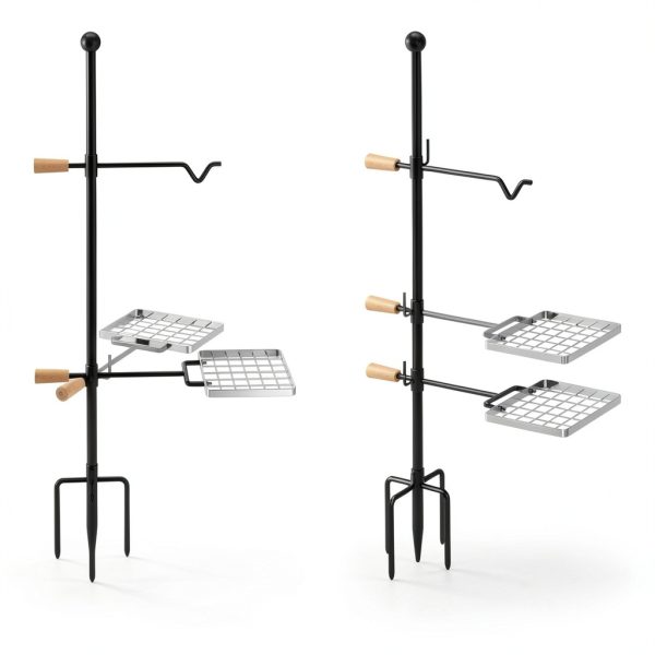 Campfire Grill Grate by Mr IRONSTONE – Heavy Duty Stainless Steel-4